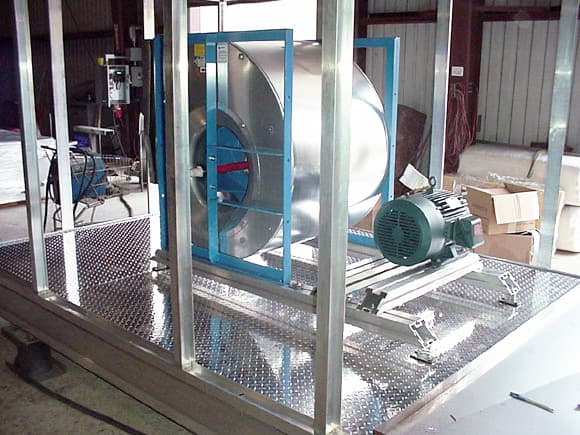 Fan and Motor Base Rail